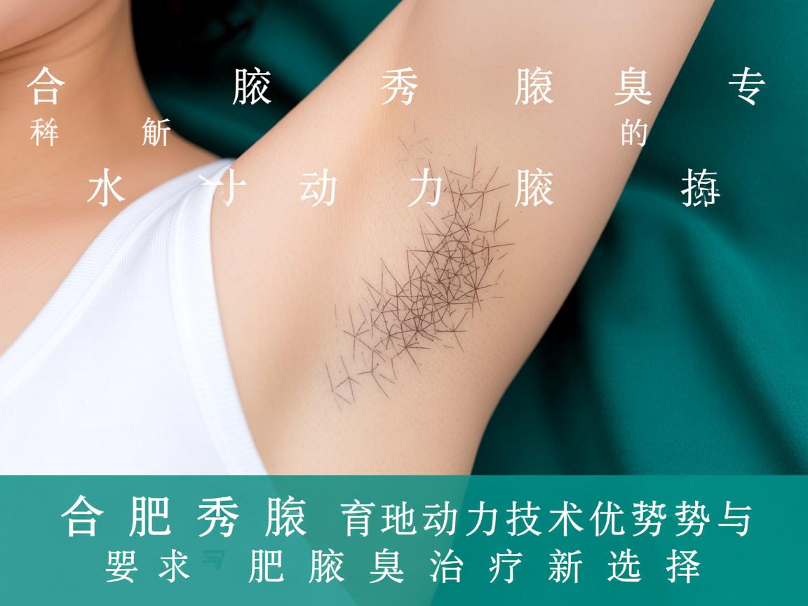 合肥腋秀腋臭专科解析，水动力腋臭技术的优势与合肥腋臭治疗新选择