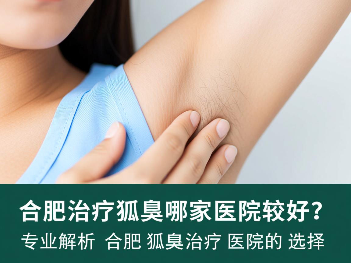 合肥治疗狐臭哪家医院较好？专业解析合肥狐臭治疗医院的选择