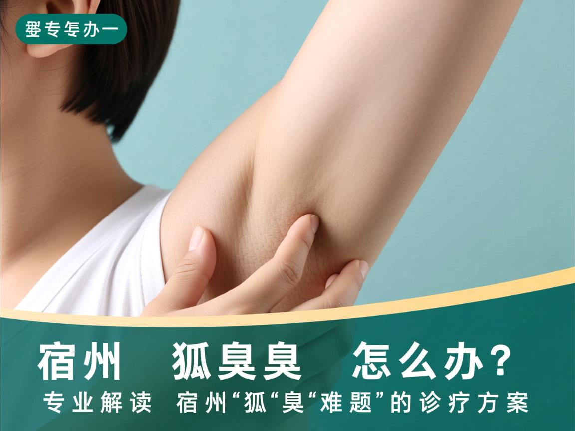 宿州狐臭怎么办？专业解读宿州狐臭难题的诊疗方案