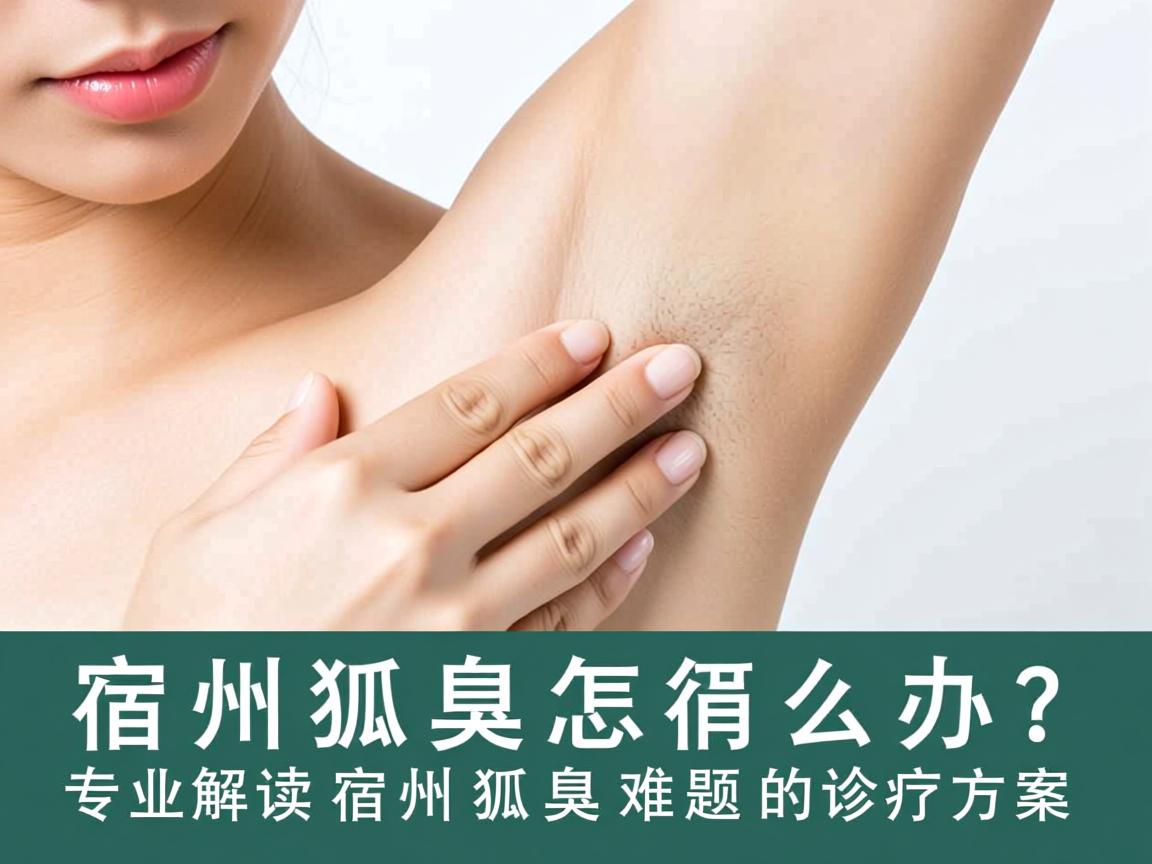 宿州狐臭怎么办？专业解读宿州狐臭难题的诊疗方案