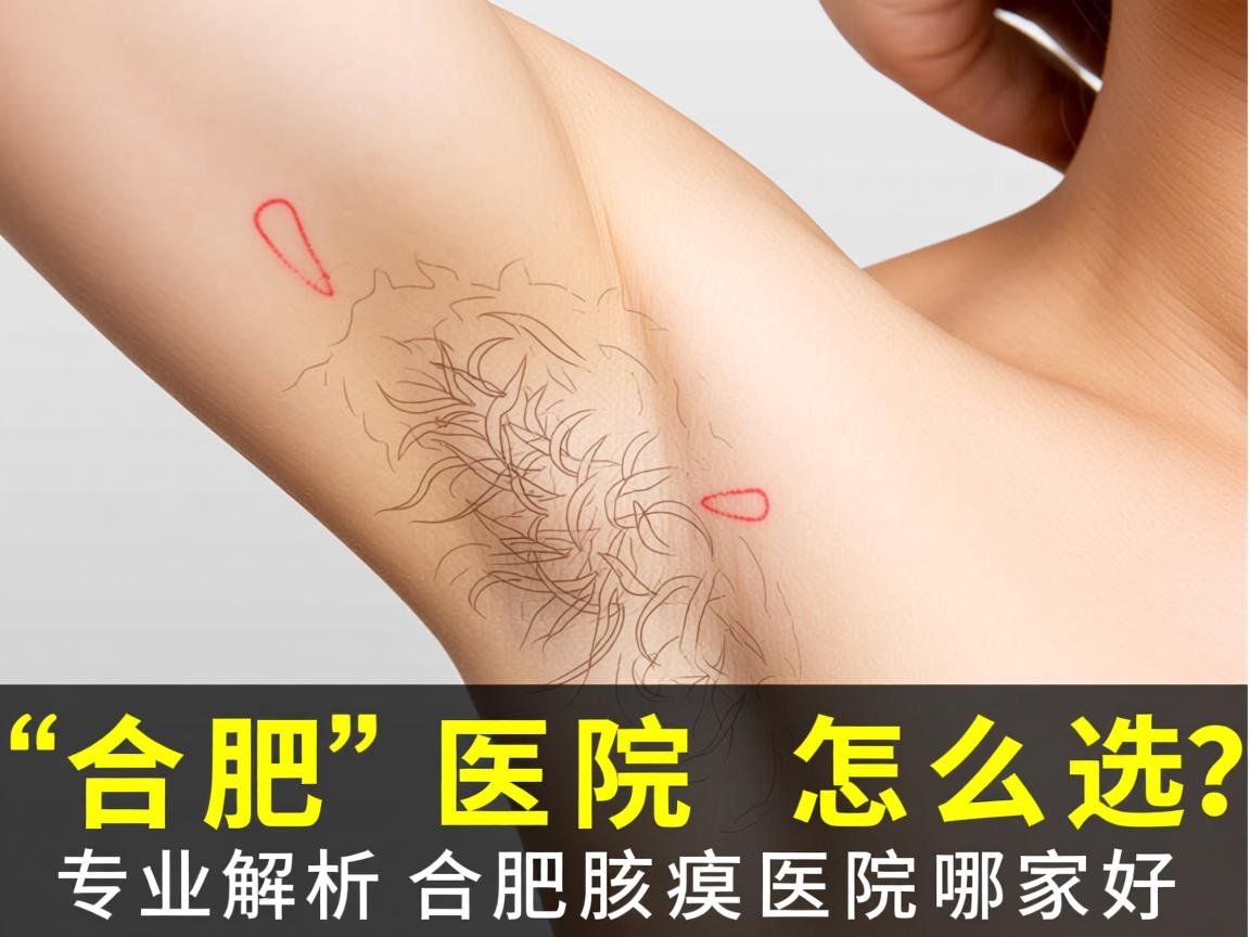 合肥腋臭医院怎么选？专业解析合肥腋臭医院哪家好