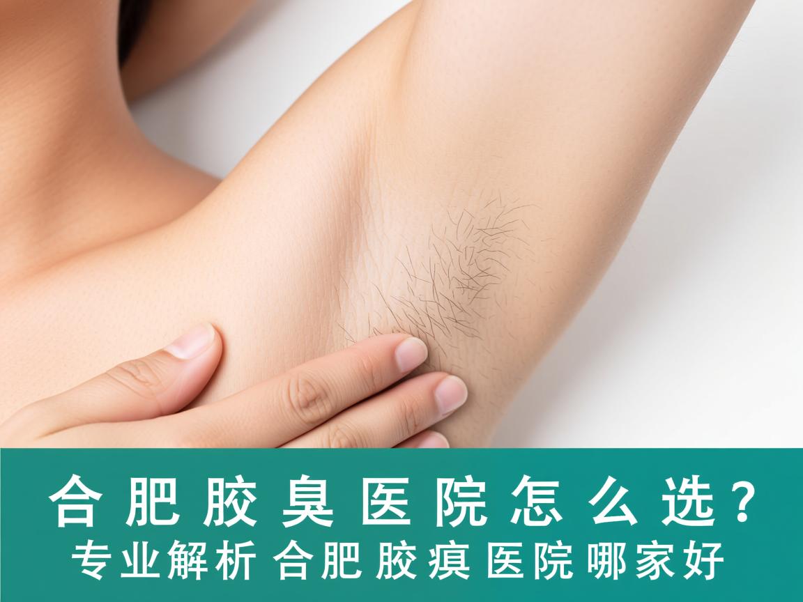 合肥腋臭医院怎么选？专业解析合肥腋臭医院哪家好