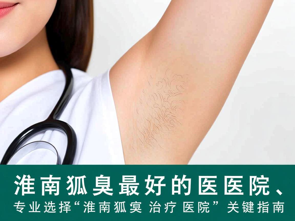 淮南狐臭最好的医院，专业选择淮南狐臭治疗医院的关键指南