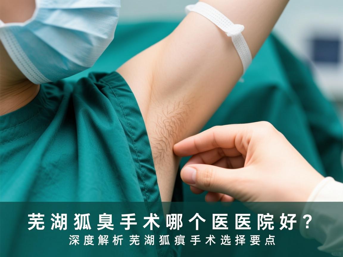 芜湖狐臭手术哪个医院好？深度解析芜湖狐臭手术选择要点