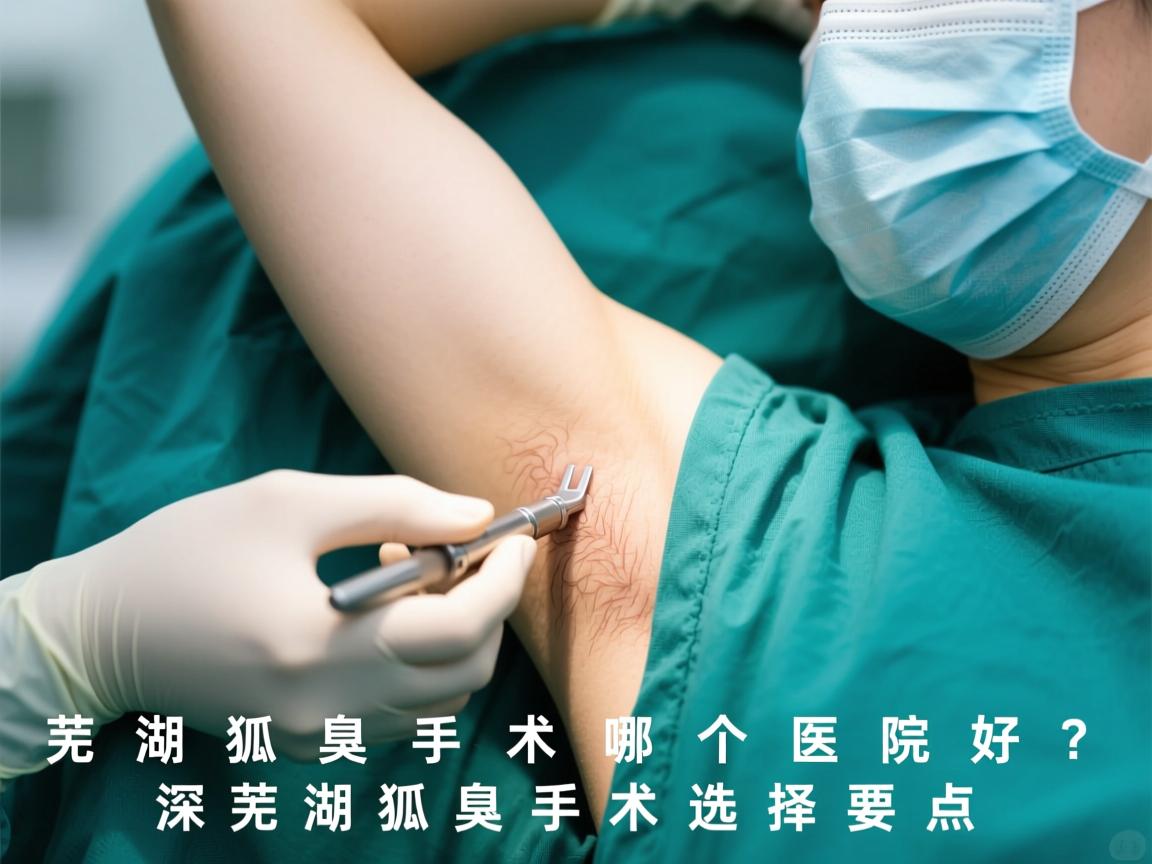 芜湖狐臭手术哪个医院好？深度解析芜湖狐臭手术选择要点
