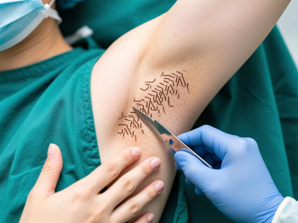 腋臭手术新选择，改良小切口腋臭手术，彻底告别腋臭烦恼