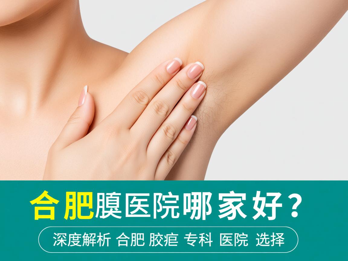 合肥腋臭医院哪家好？深度解析合肥腋臭专科医院选择