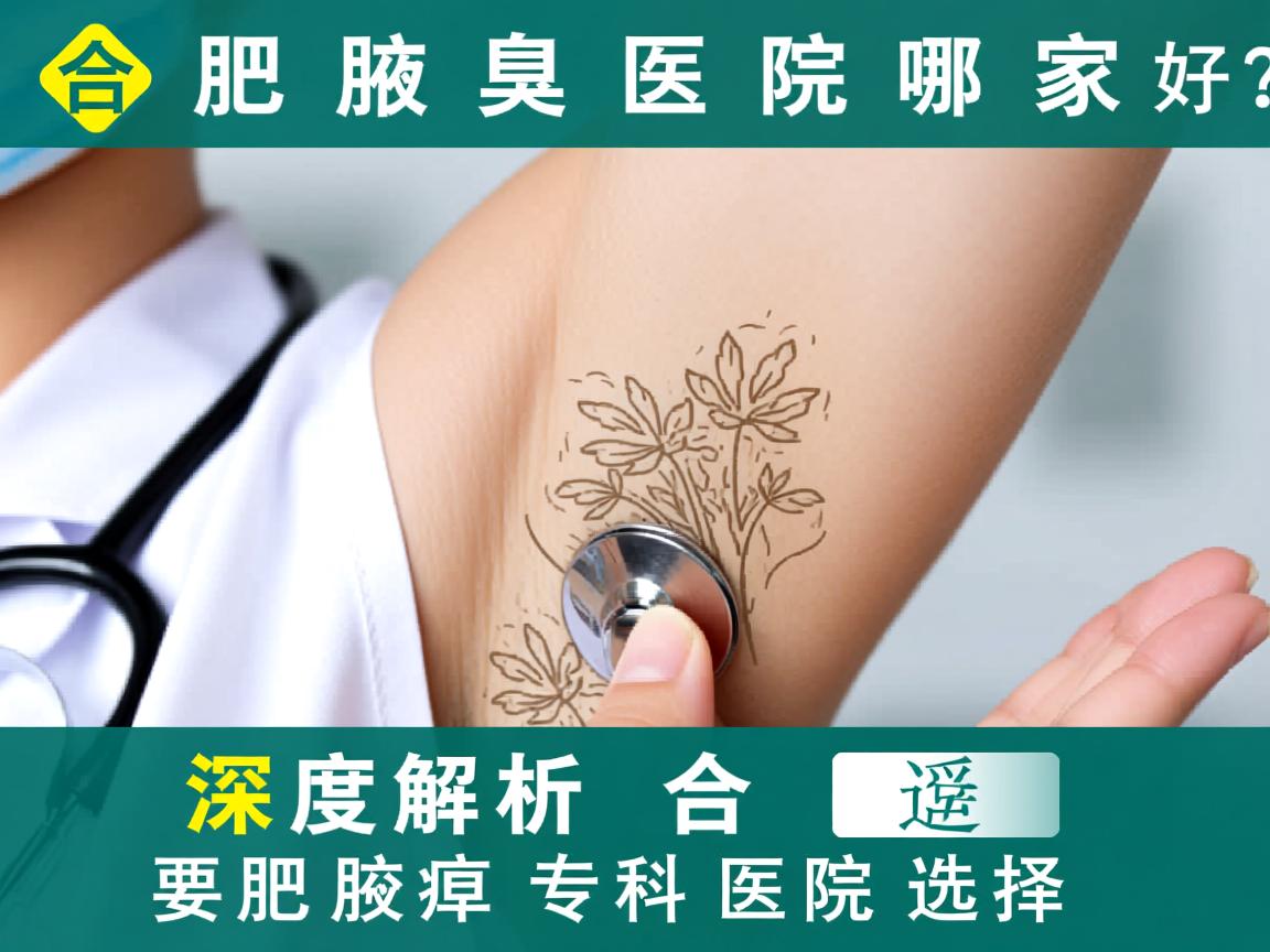 合肥腋臭医院哪家好？深度解析合肥腋臭专科医院选择