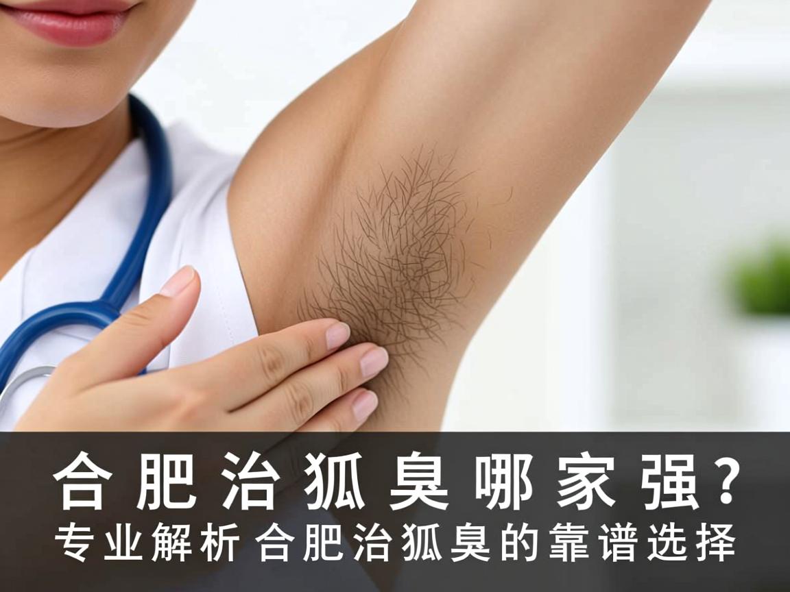 合肥治狐臭哪家强？专业解析合肥治狐臭的靠谱选择