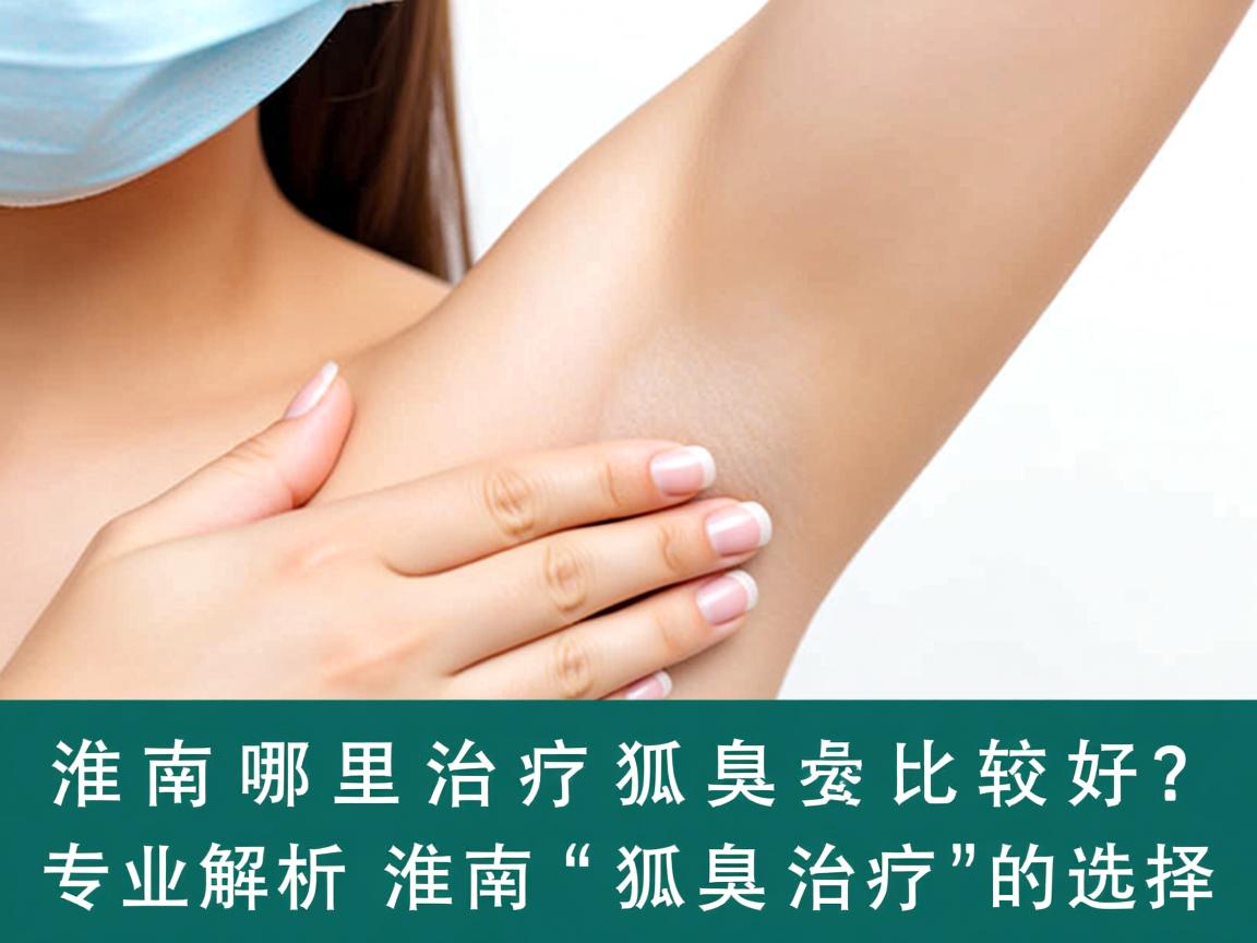 淮南哪里治疗狐臭比较好？专业解析淮南狐臭治疗的选择
