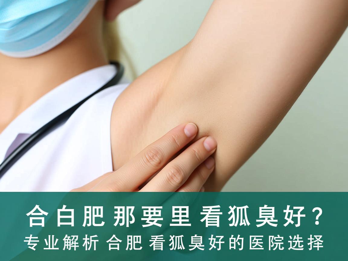 合肥那里看狐臭好？专业解析合肥看狐臭好的医院选择