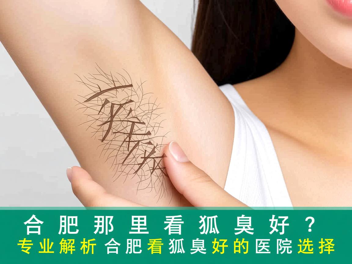 合肥那里看狐臭好？专业解析合肥看狐臭好的医院选择