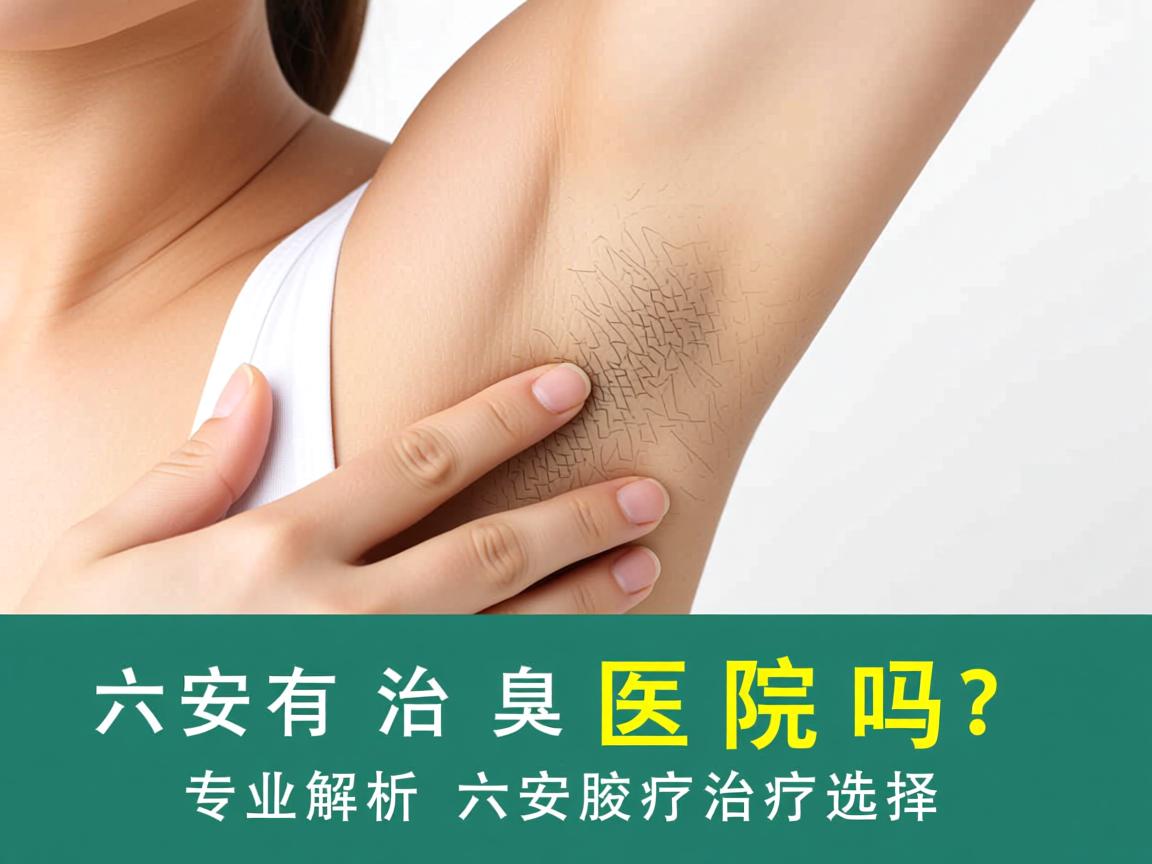 六安有治疗腋臭的医院吗？专业解析六安腋臭治疗选择