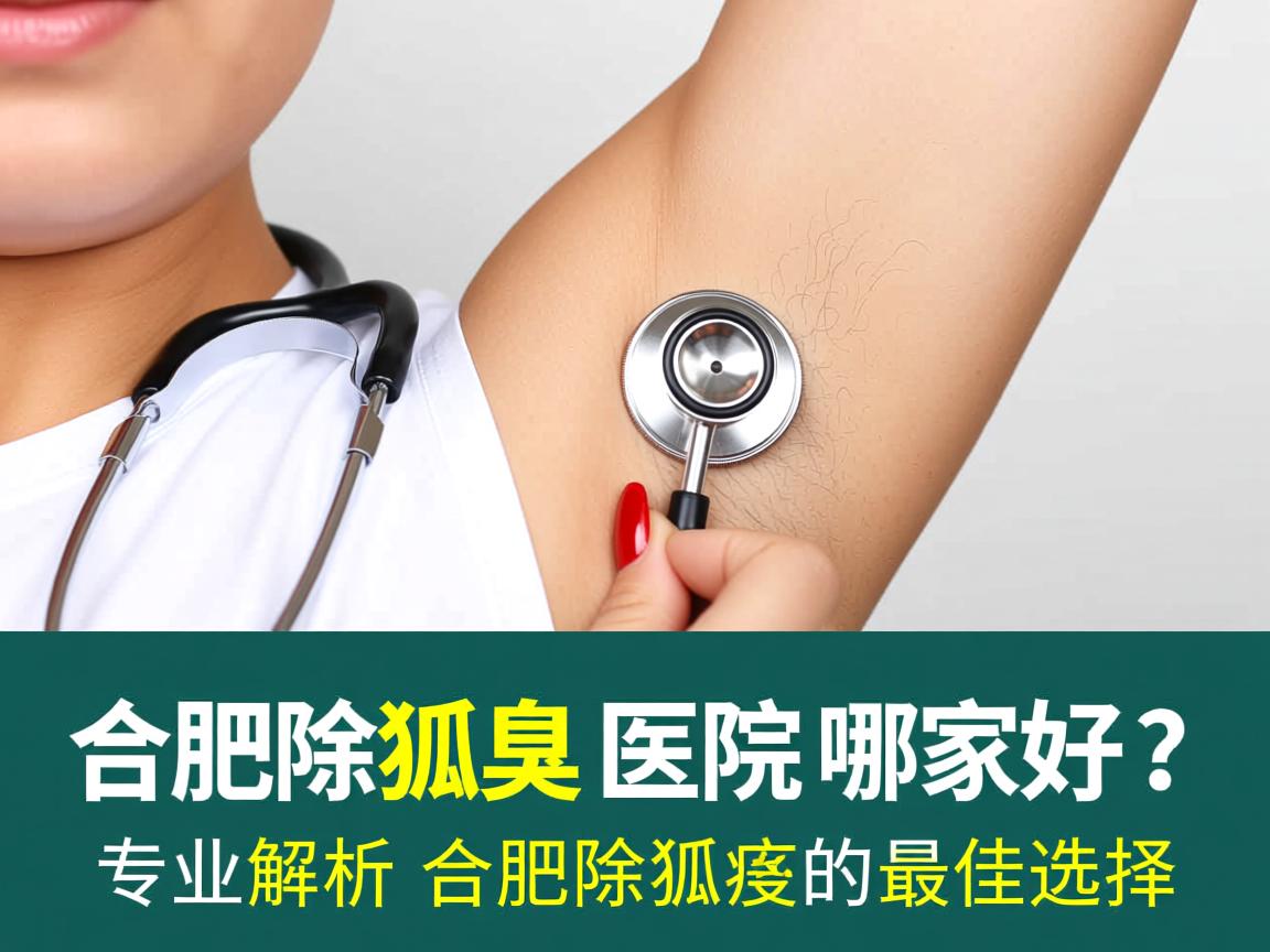 合肥除狐臭医院哪家好？专业解析合肥除狐臭的最佳选择