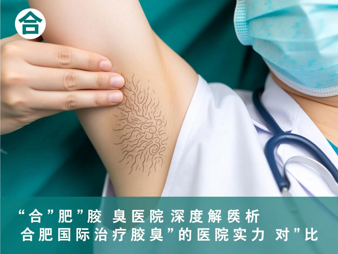 合肥腋臭医院深度解析，合肥国际治疗腋臭的医院实力对比