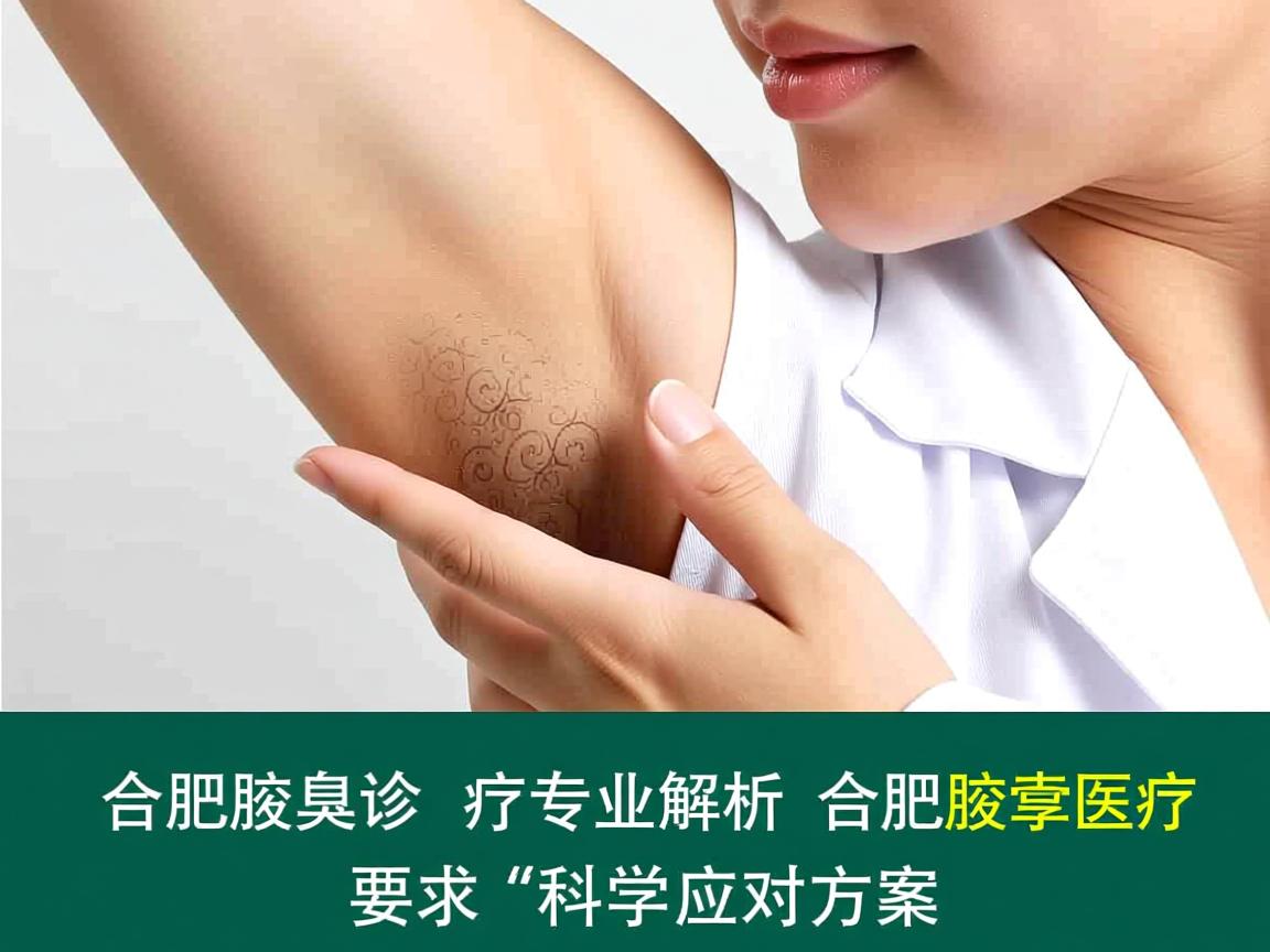 合肥腋臭诊疗，专业解析合肥腋臭医疗的科学应对方案