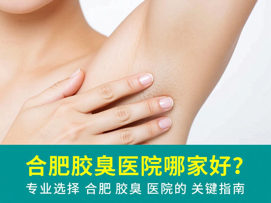 合肥腋臭医院哪家好？专业选择合肥腋臭医院的关键指南