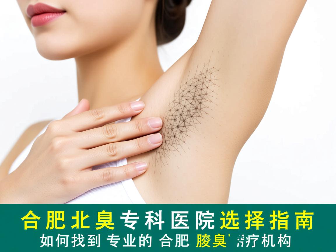 合肥腋臭专科医院选择指南，如何找到专业的合肥腋臭治疗机构