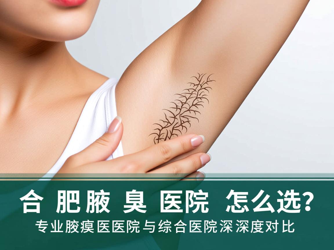 合肥腋臭医院怎么选？专业腋臭医院与综合医院的深度对比