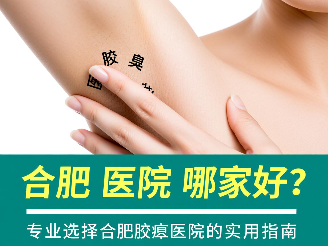 合肥腋臭医院哪家好？专业选择合肥腋臭医院的实用指南