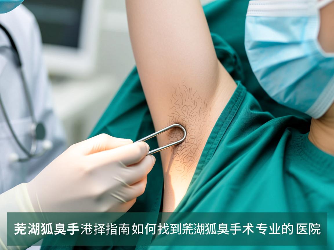芜湖狐臭手术选择指南，如何找到芜湖狐臭手术专业的医院
