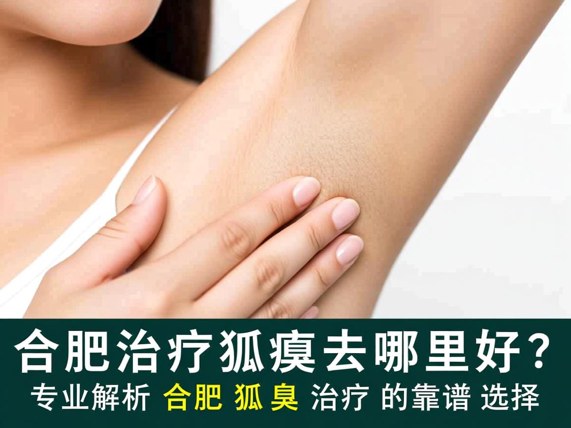 合肥治疗狐臭去哪里好？专业解析合肥狐臭治疗的靠谱选择