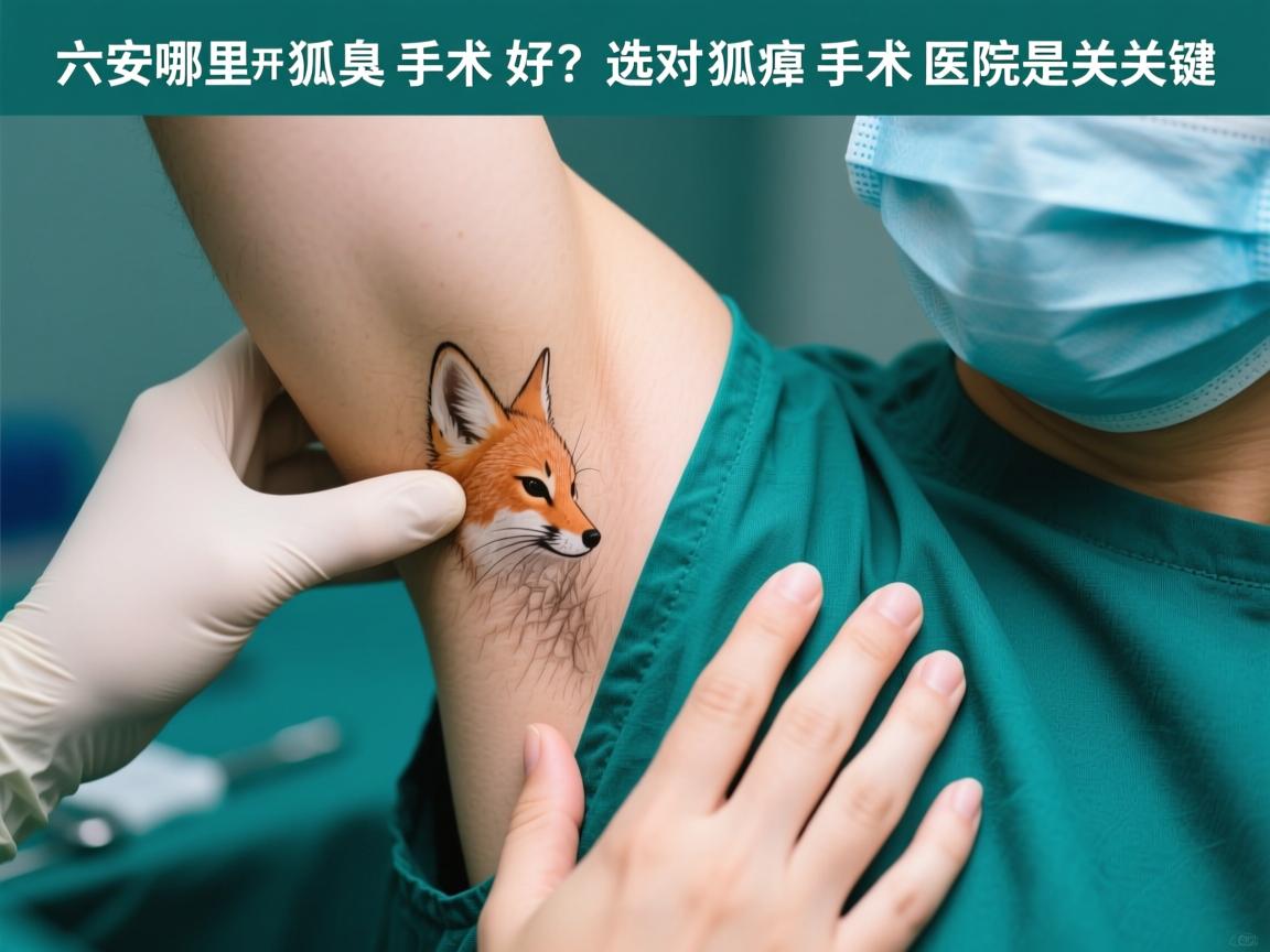 六安哪里开狐臭手术好？选对狐臭手术医院是关键
