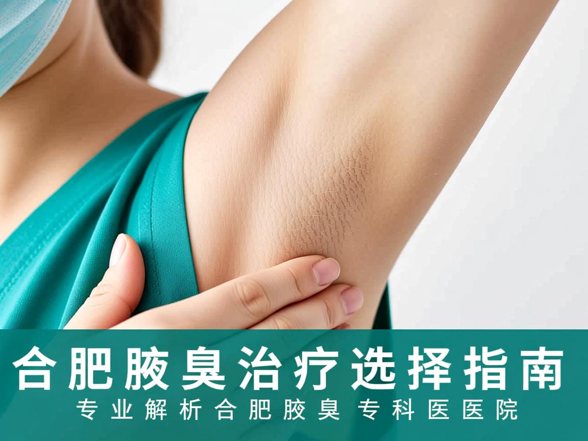 合肥腋臭治疗选择指南，专业解析合肥腋臭专科医院