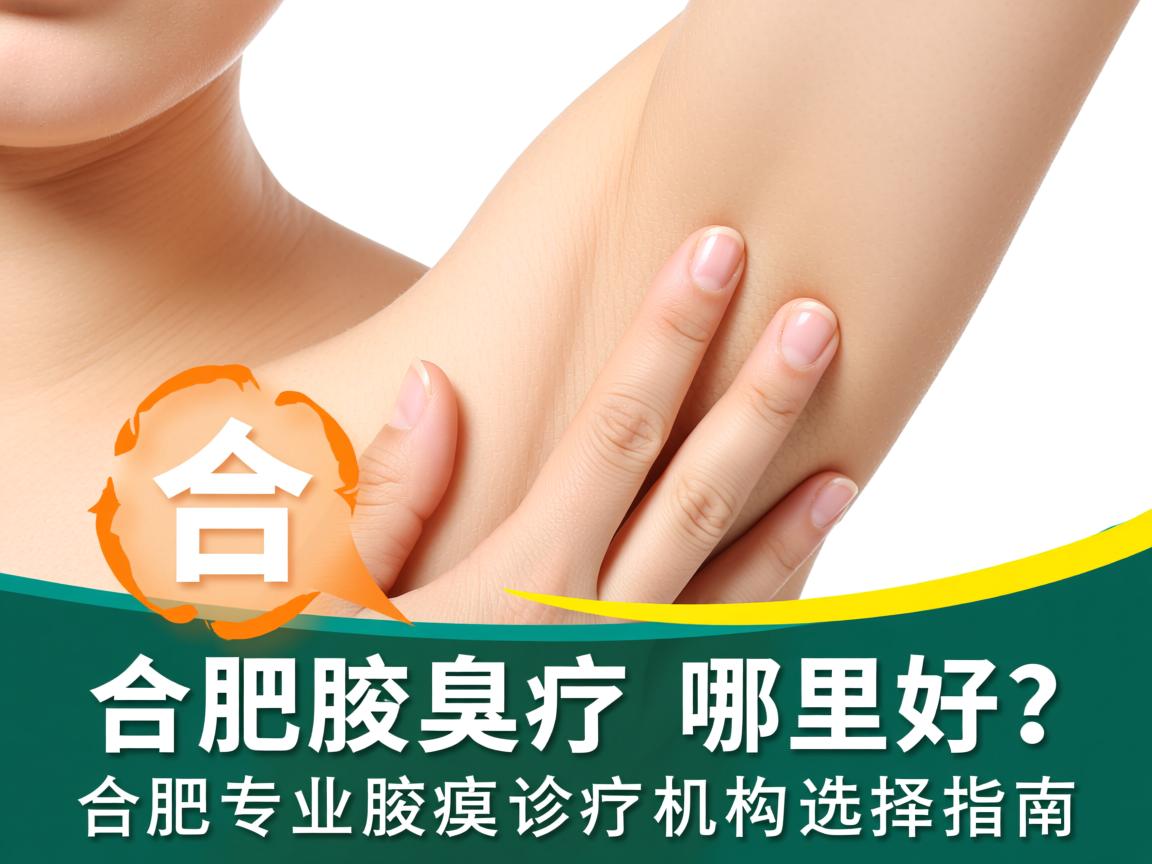 合肥腋臭治疗哪里好？合肥专业腋臭诊疗机构选择指南
