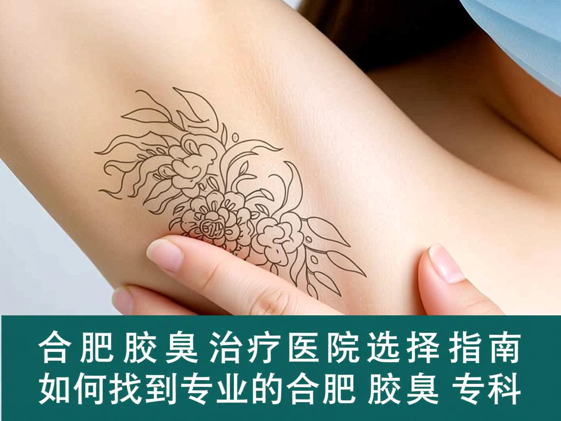 合肥腋臭治疗医院选择指南，如何找到专业的合肥腋臭专科