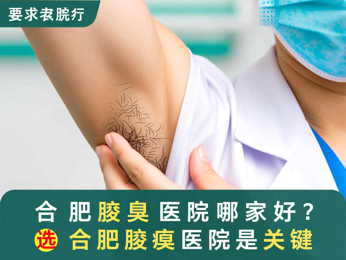 合肥腋臭医院哪家好?选对合肥腋臭医院是关键 合肥腋臭医院哪家好?选对合肥腋臭医院是关键