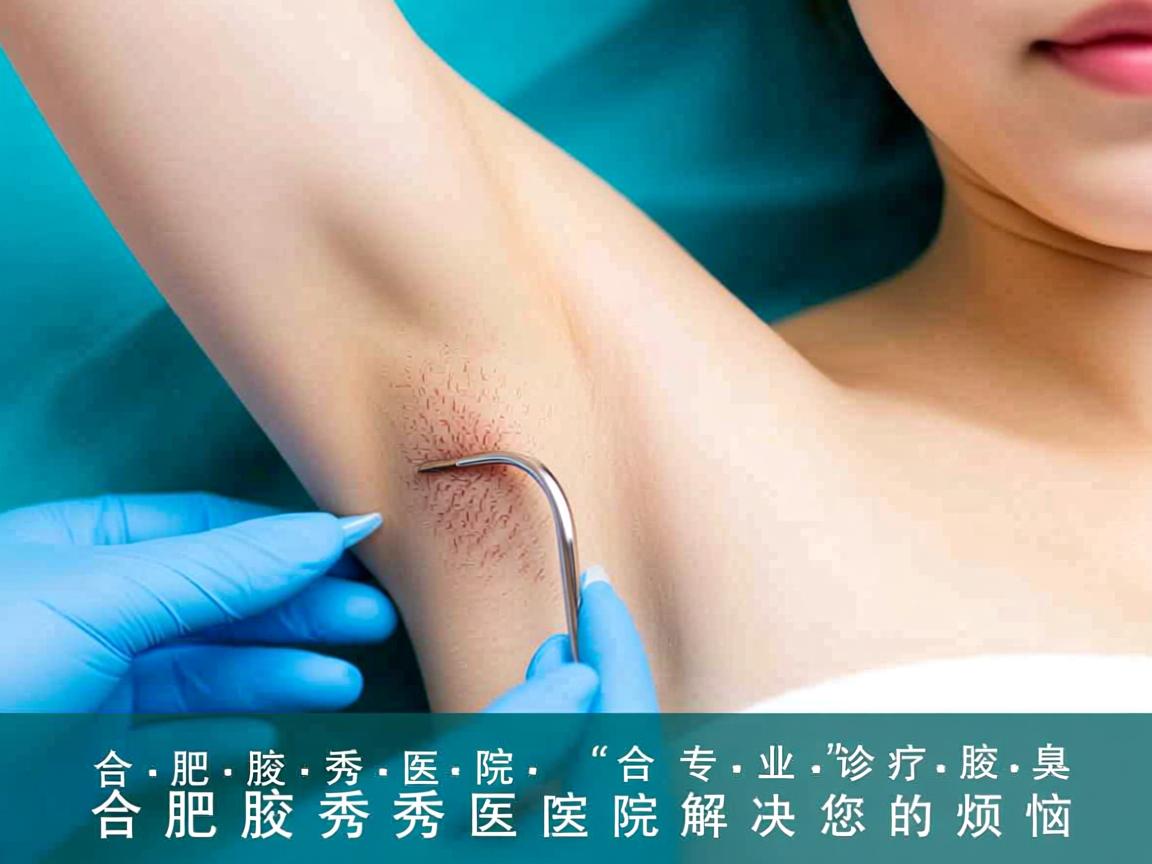 合肥腋秀医院，专业诊疗腋臭，合肥腋秀医院解决您的烦恼