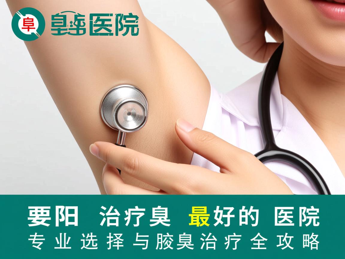 阜阳治疗腋臭最好的医院，专业选择与腋臭治疗全攻略