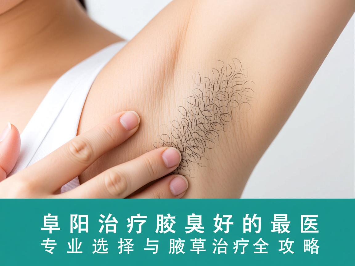 阜阳治疗腋臭最好的医院，专业选择与腋臭治疗全攻略