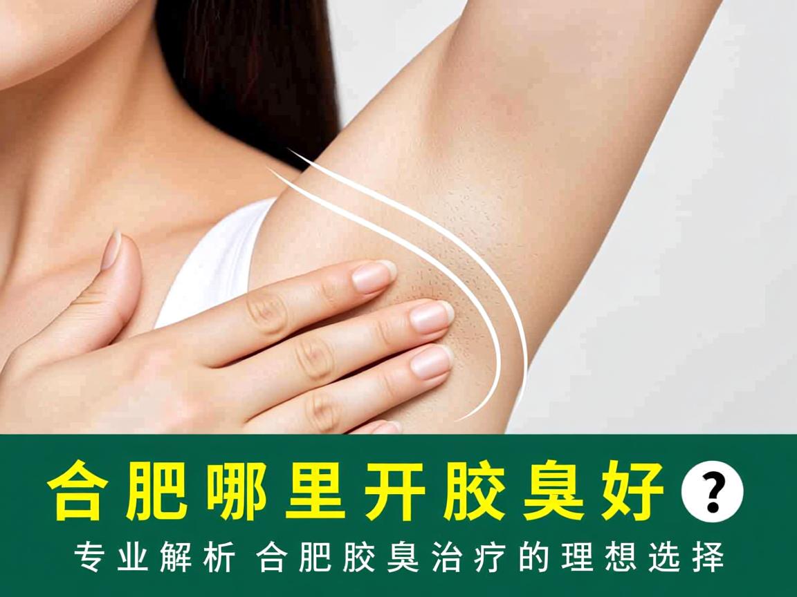 合肥哪里开腋臭好？专业解析合肥腋臭治疗的理想选择