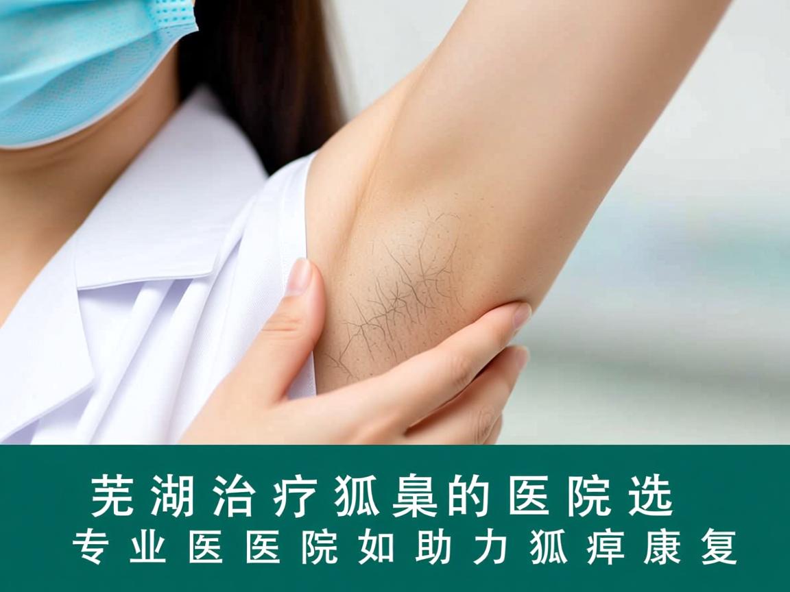 芜湖治疗狐臭的医院选择指南，专业医院如何助力狐臭康复