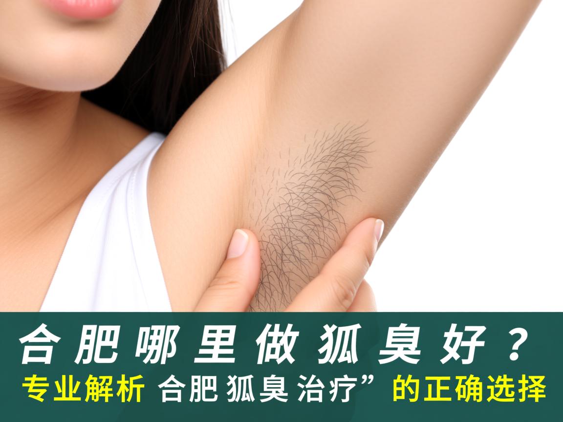 合肥哪里做狐臭好？专业解析合肥狐臭治疗的正确选择