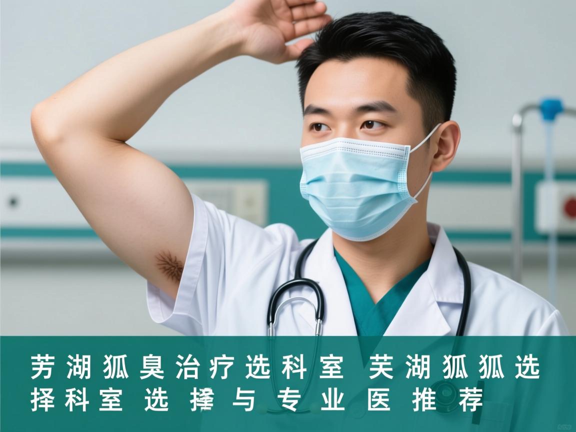 芜湖狐臭治疗选科室，芜湖狐臭科室选择与专业医生推荐