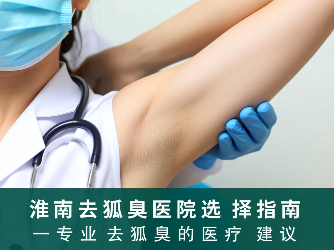 淮南去狐臭医院选择指南，专业去狐臭的医疗建议