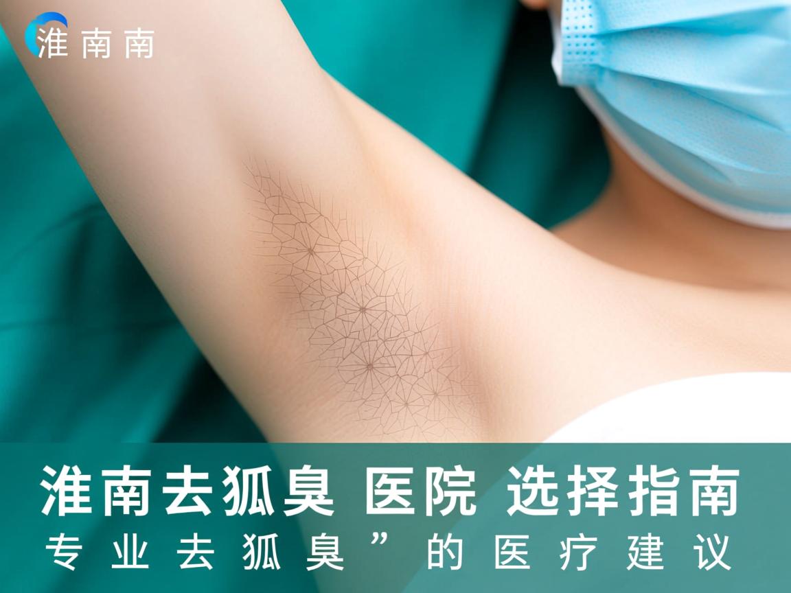 淮南去狐臭医院选择指南，专业去狐臭的医疗建议
