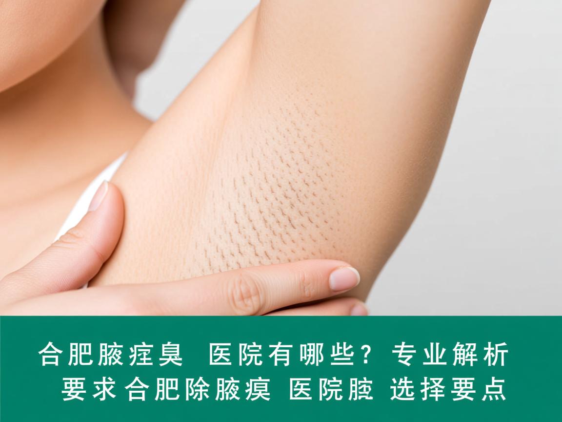 合肥除腋臭医院有哪些?专业解析合肥除腋臭医院的选择要点 合肥除腋臭医院有哪些?专业解析合肥除腋臭医院的选择要点