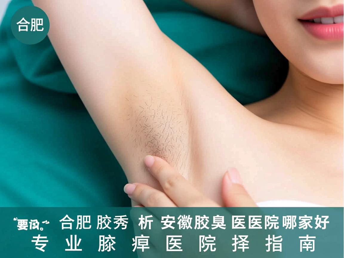 合肥腋秀解析，安徽腋臭医院哪家好，专业腋臭医院选择指南