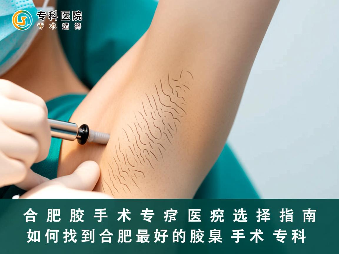 合肥腋臭手术专科医院选择指南，如何找到合肥最好的腋臭手术专科