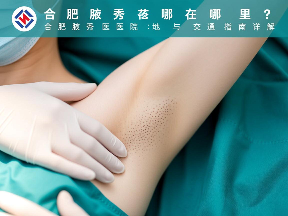 合肥腋秀医院在哪里？合肥腋秀医院地址与交通指南详解