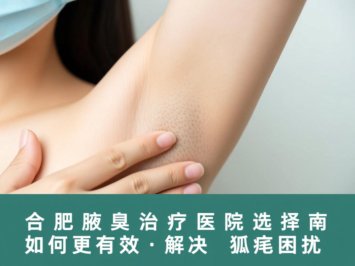 合肥腋臭治疗医院选择指南,如何更有效解决狐臭困扰 合肥腋臭治疗医院选择指南,如何更有效解决狐臭困扰
