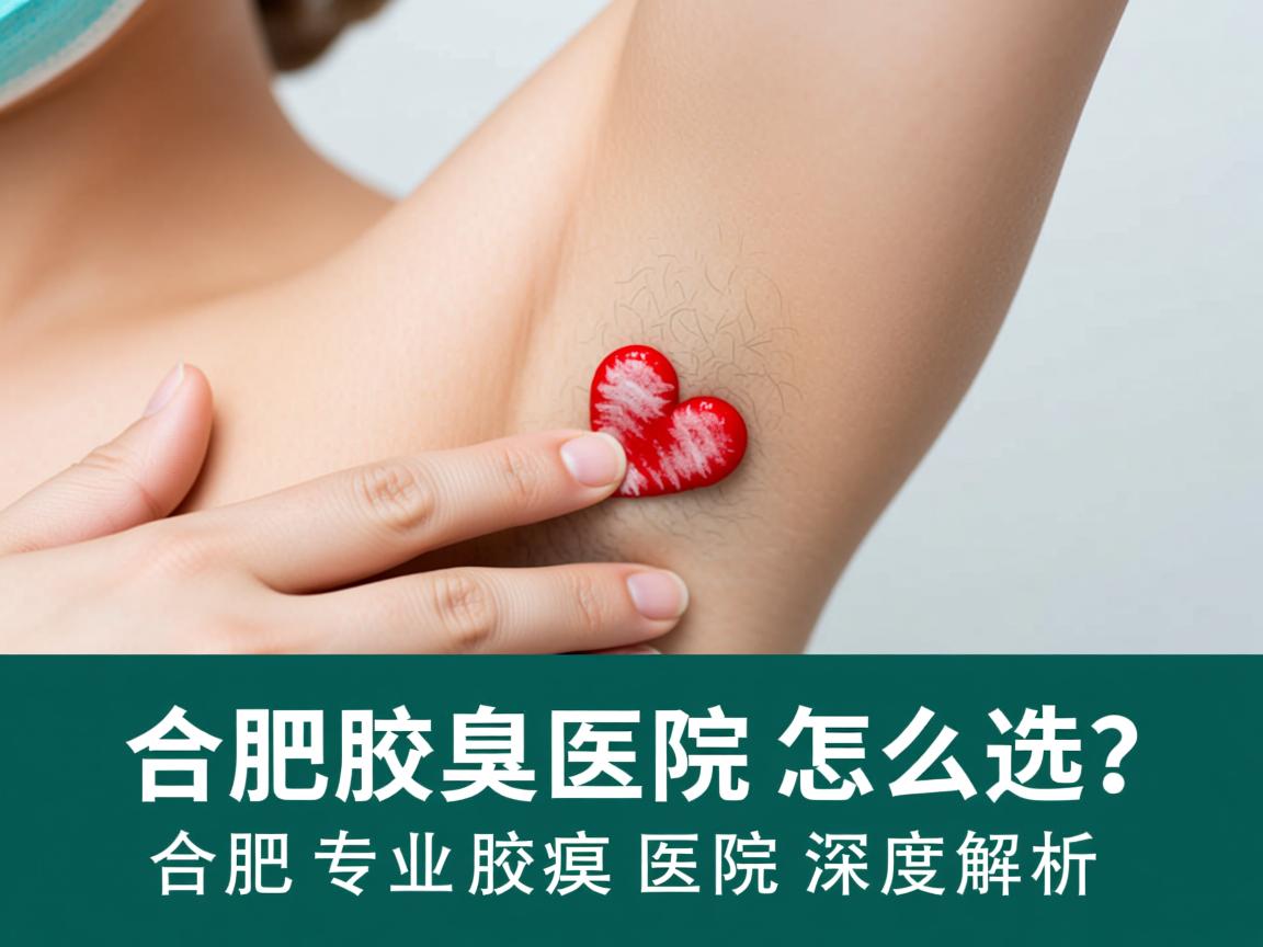 合肥腋臭医院怎么选？合肥专业腋臭医院深度解析