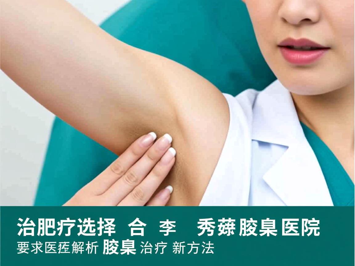 腋臭治疗选择,合肥腋秀腋臭医院李茹医生解析腋臭治疗新方法 腋臭治疗选择,合肥腋秀腋臭医院李茹医生解析腋臭治疗新方法