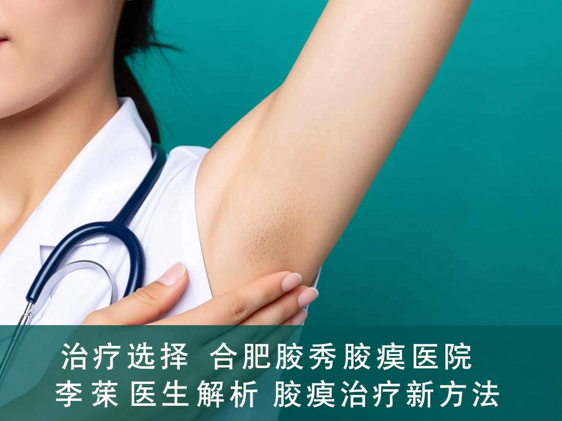 腋臭治疗选择,合肥腋秀腋臭医院李茹医生解析腋臭治疗新方法 腋臭治疗选择,合肥腋秀腋臭医院李茹医生解析腋臭治疗新方法