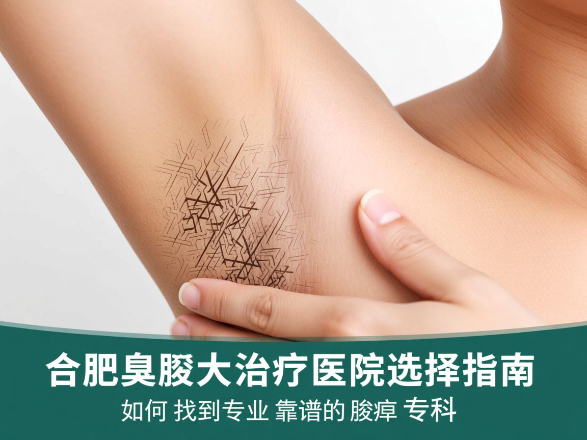 合肥腋臭治疗医院选择指南，如何找到专业靠谱的腋臭专科