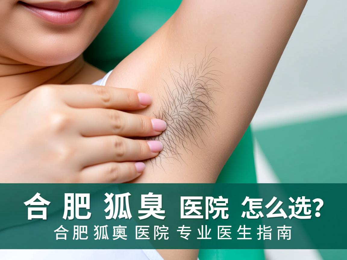 合肥狐臭医院怎么选？合肥狐臭医院专业医生指南